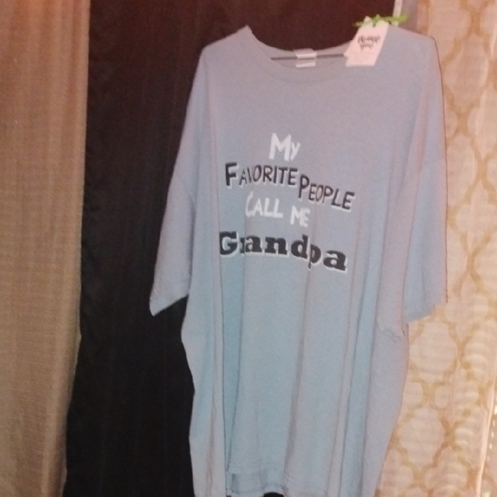Gildan Blue Short Sleeve Tee Casual Comfort